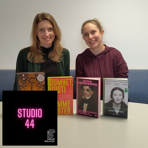 Bokprat med Elisabeth og Helena