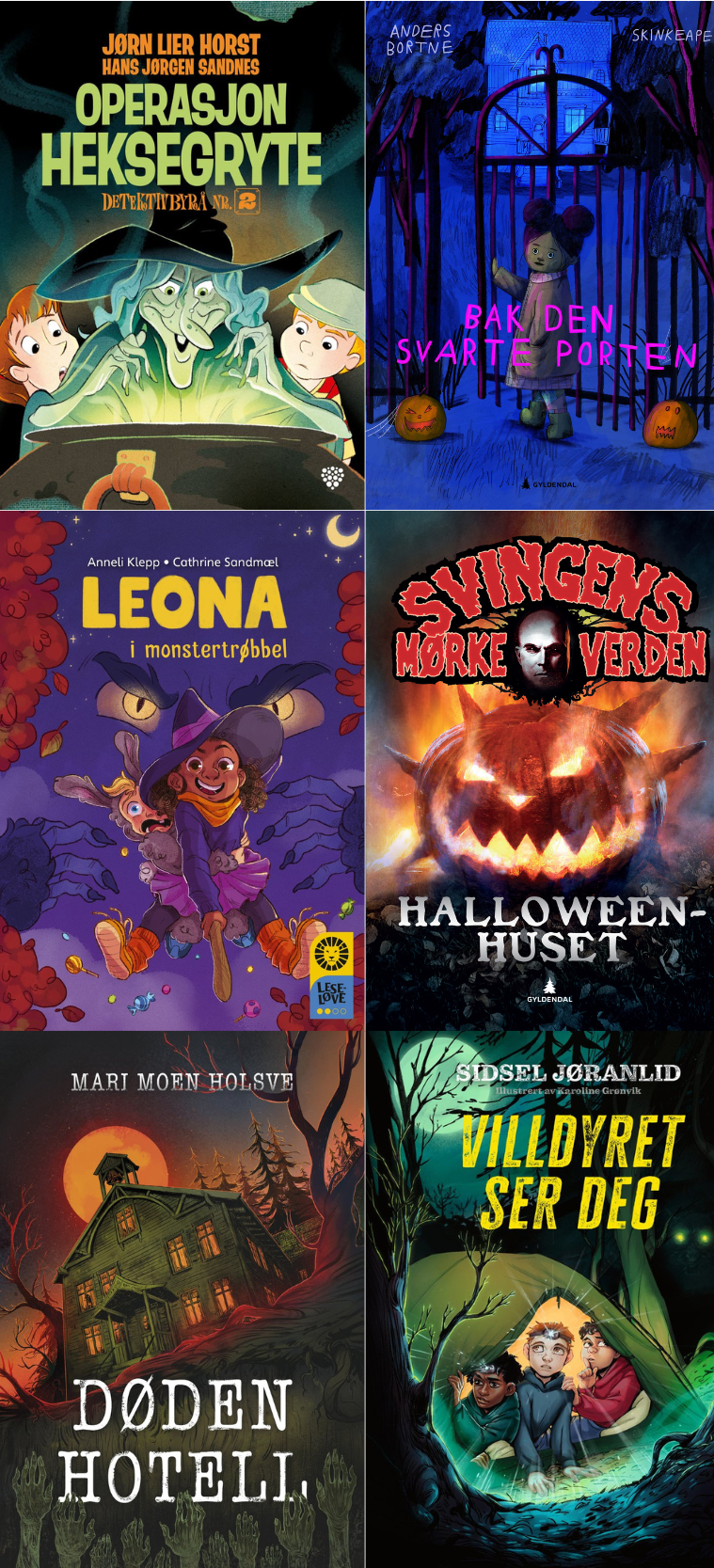 Tips til halloweenbøker