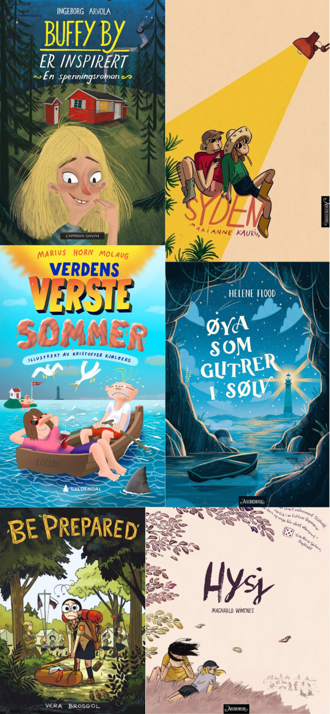 Barneboktips til sommerferien