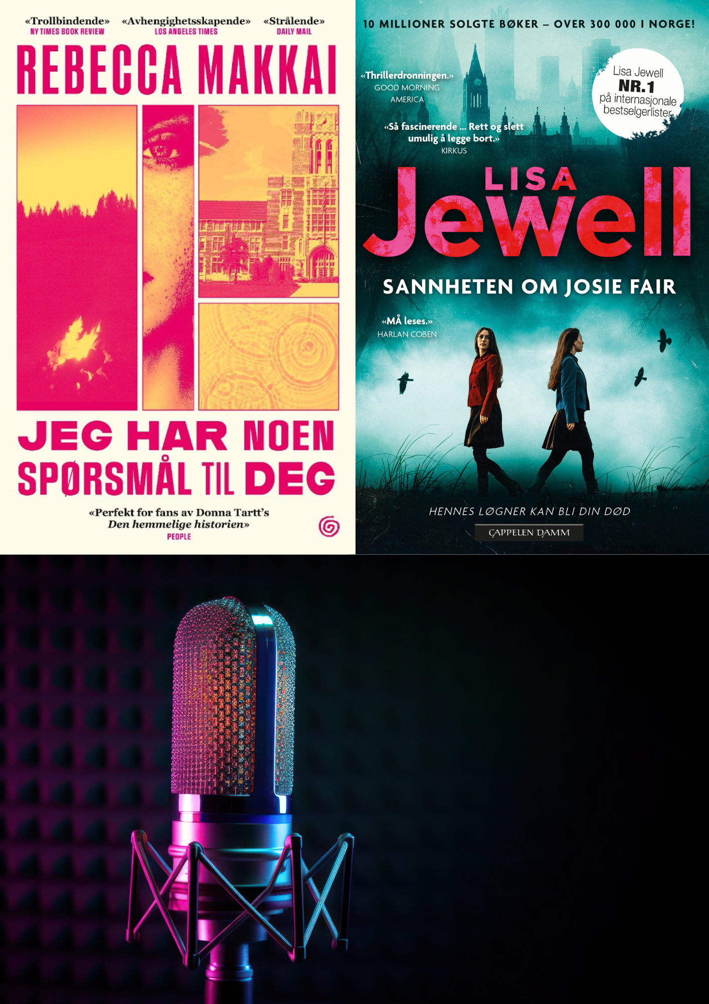 To thrillere om podkast