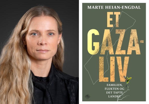 Marte Heian-Engdal og Et Gaza-liv bokforside