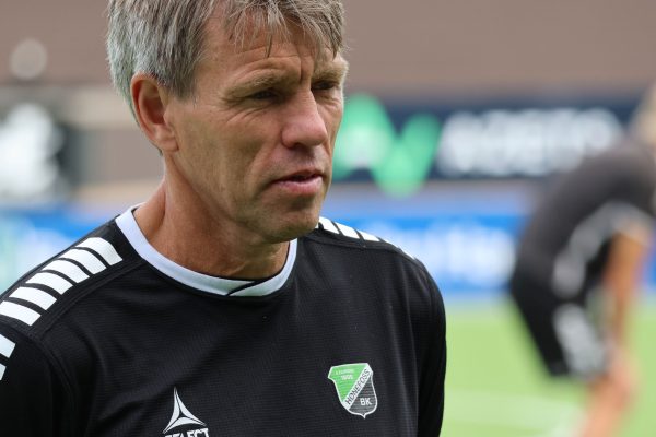 Bildet viser fotballspiller Gunnar Halle