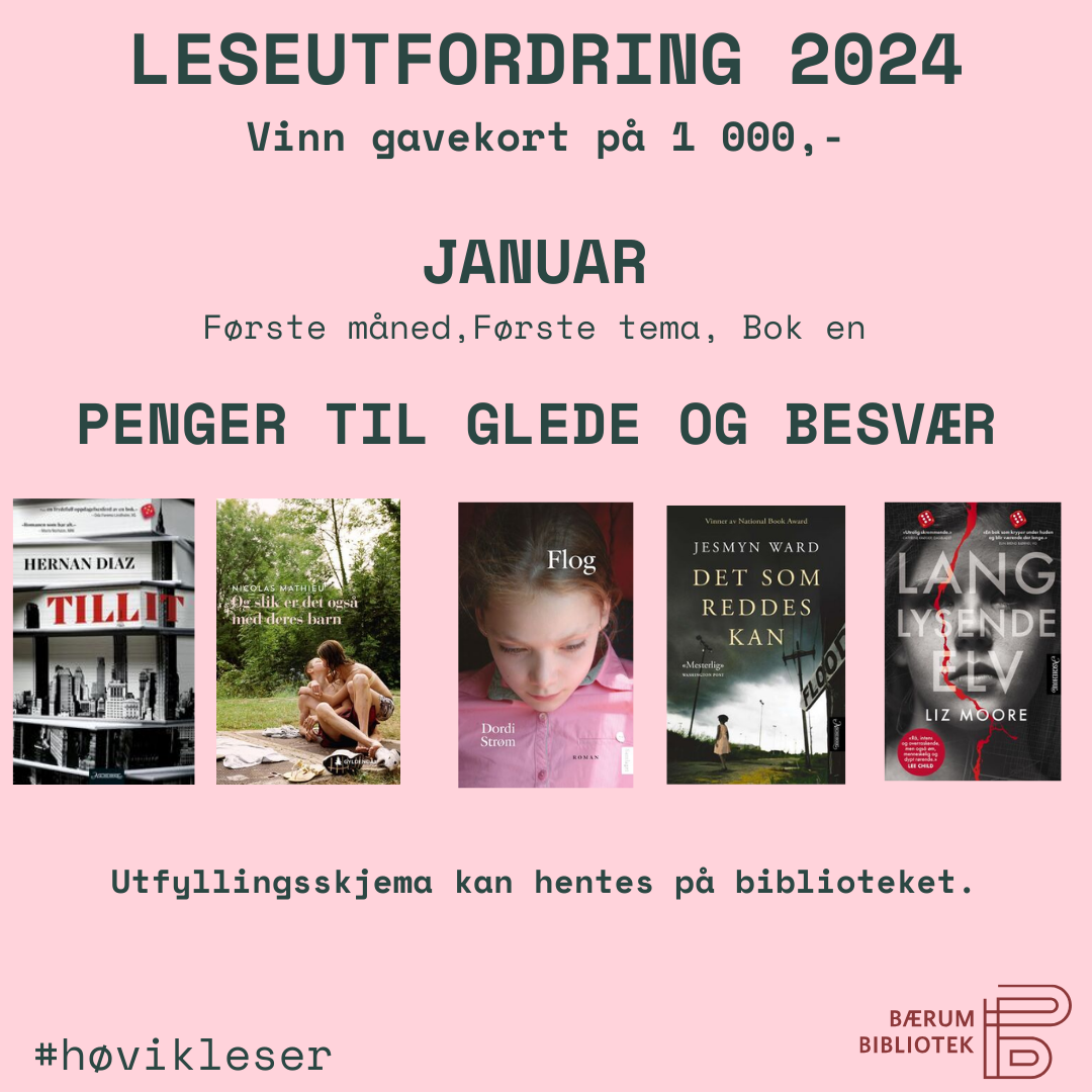 Leseutfordring JANUAR