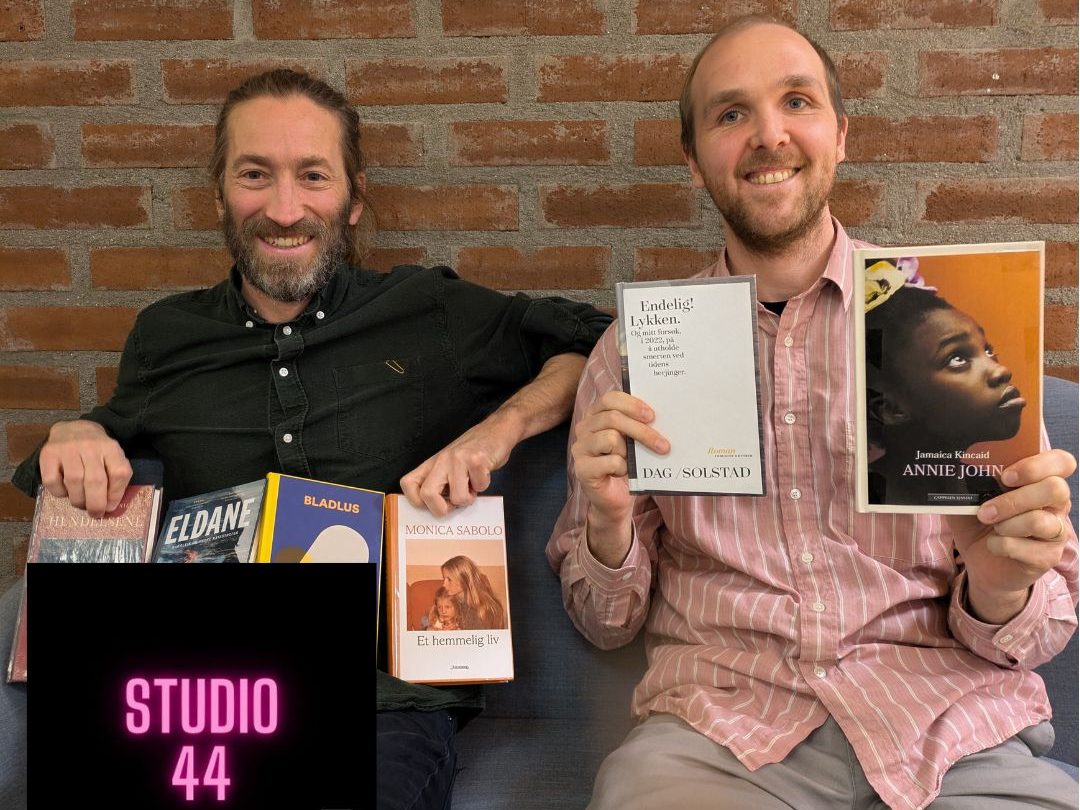 Bokprat med Bent Inge og Erik