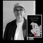 Bilde av Lars Fr. H. Svendsen med caps og innfelt er omslaget av boken hans Trump og filosofene
