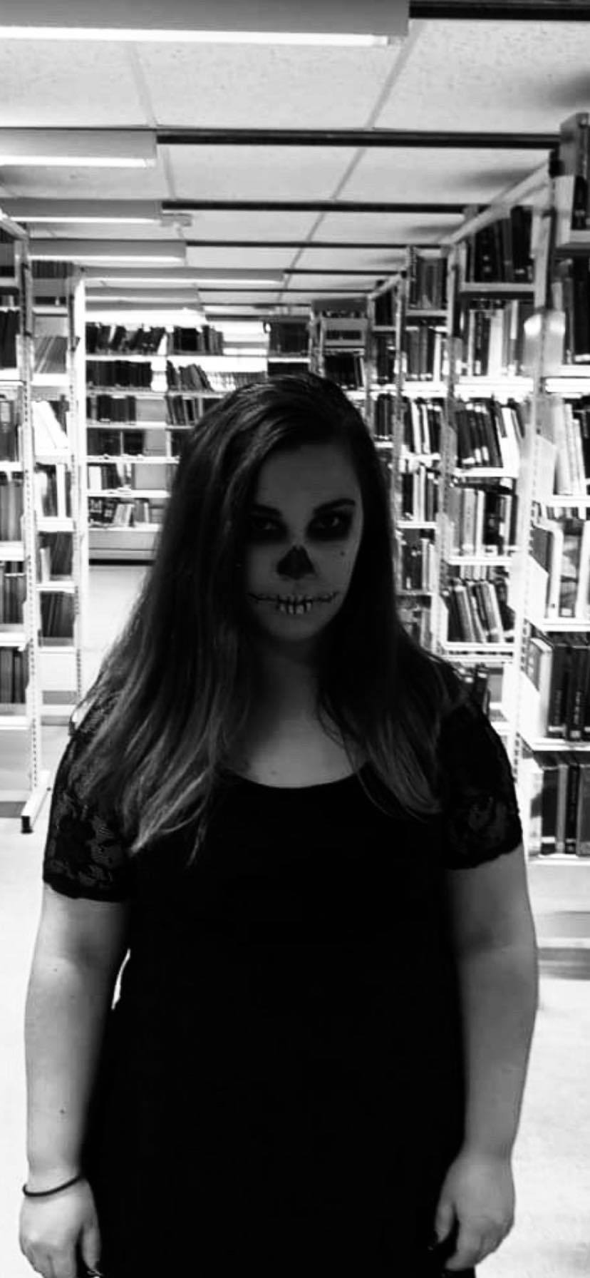 Halloween på biblioteket