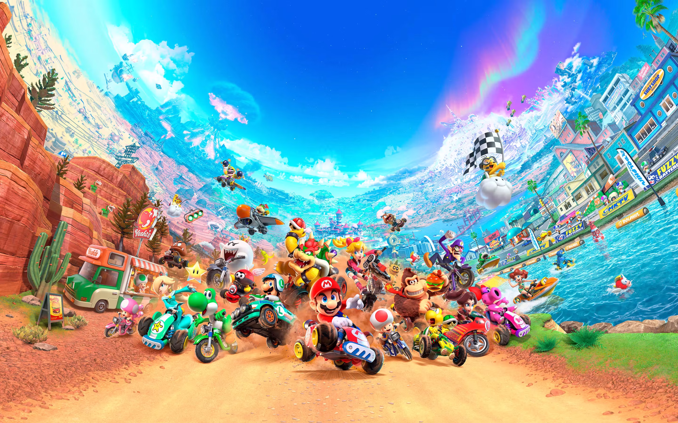 Mario Kart i høstferien