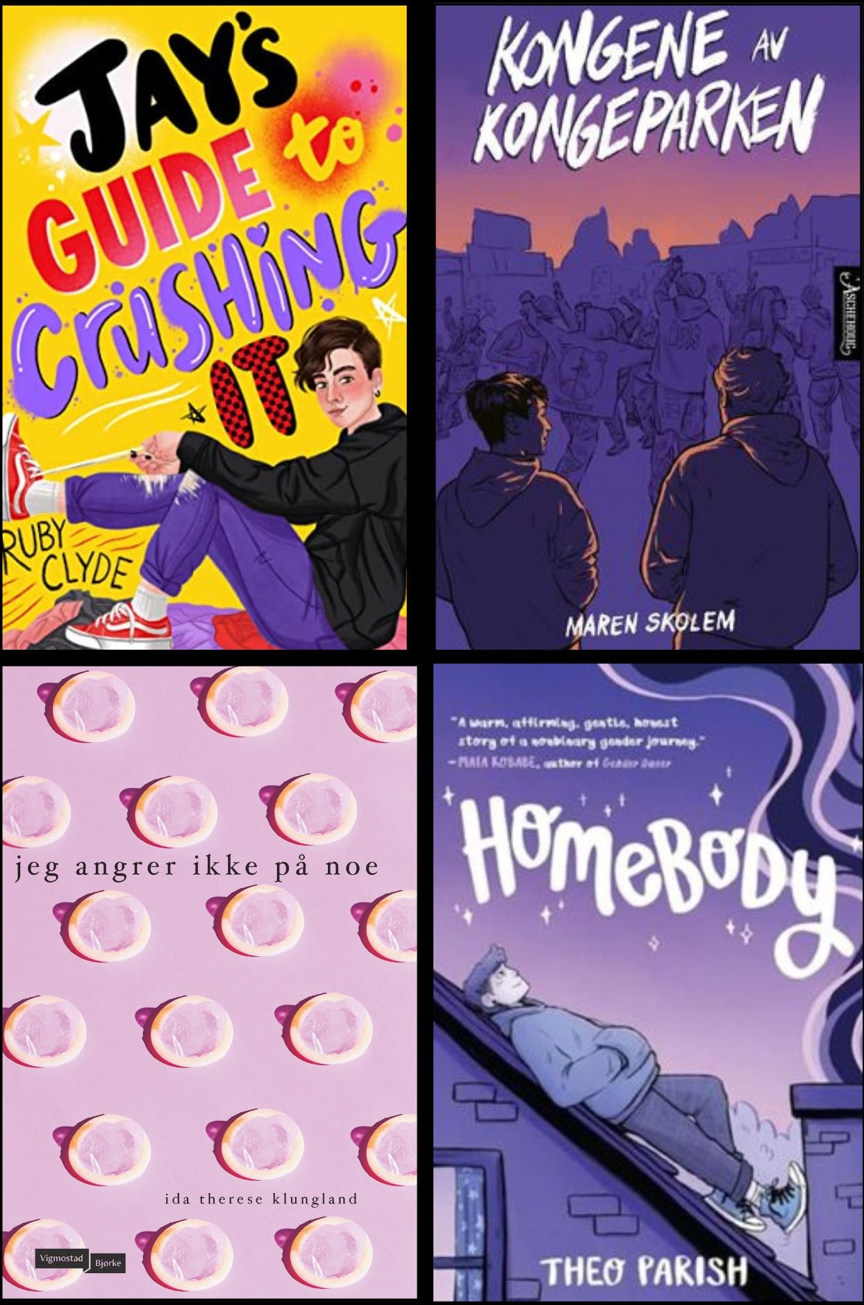 Pride-bøker til ungdom