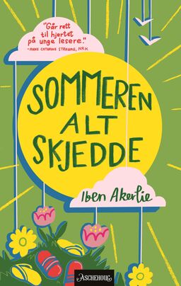 Bokomslag: Sommeren alt skjedde av Iben Akerlie