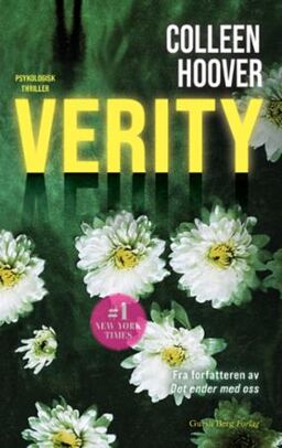 Bokomslag, "Verity" av Colleen Hoover